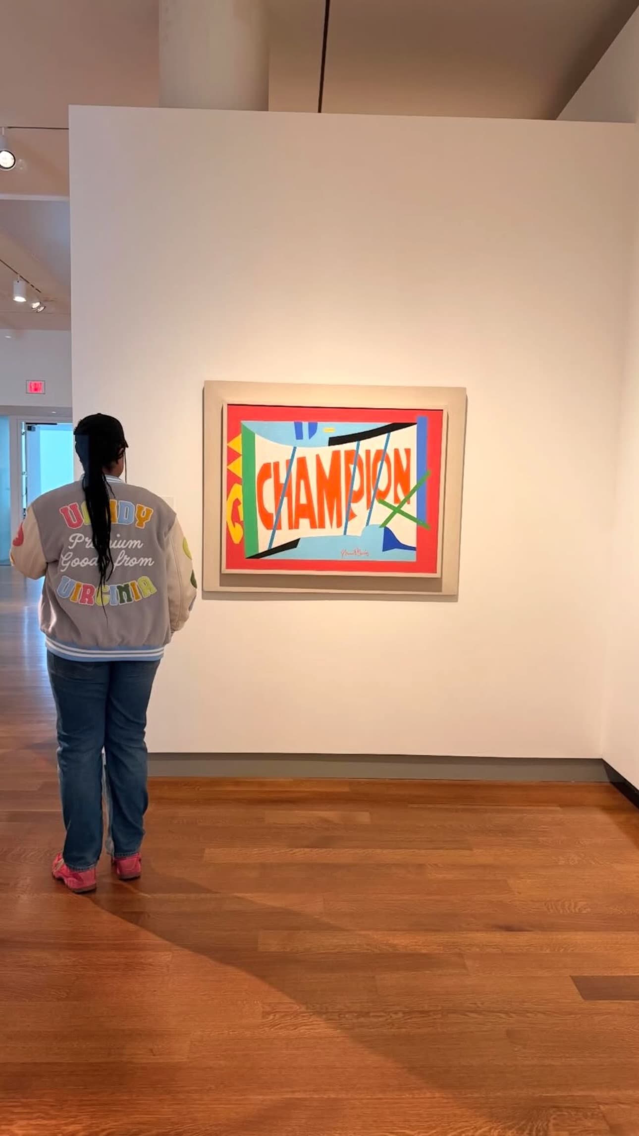 In the gallery