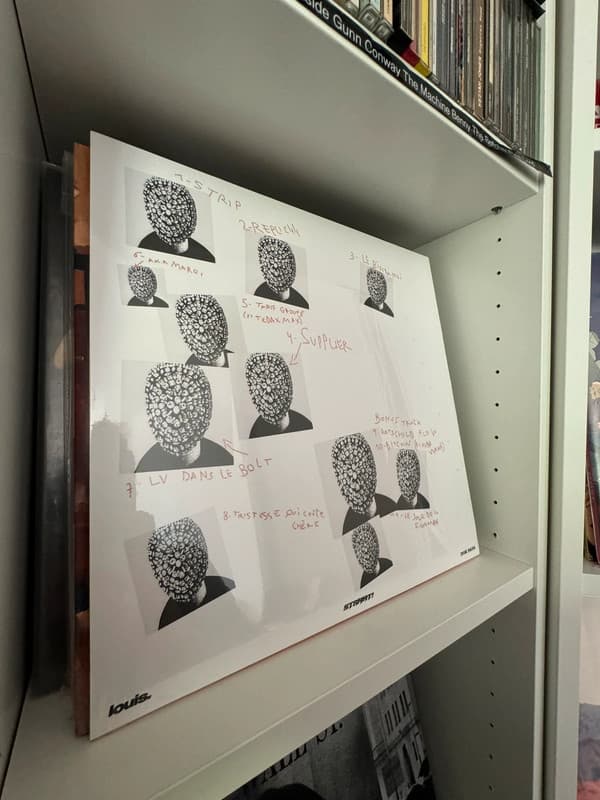 Framed print, bookshelf