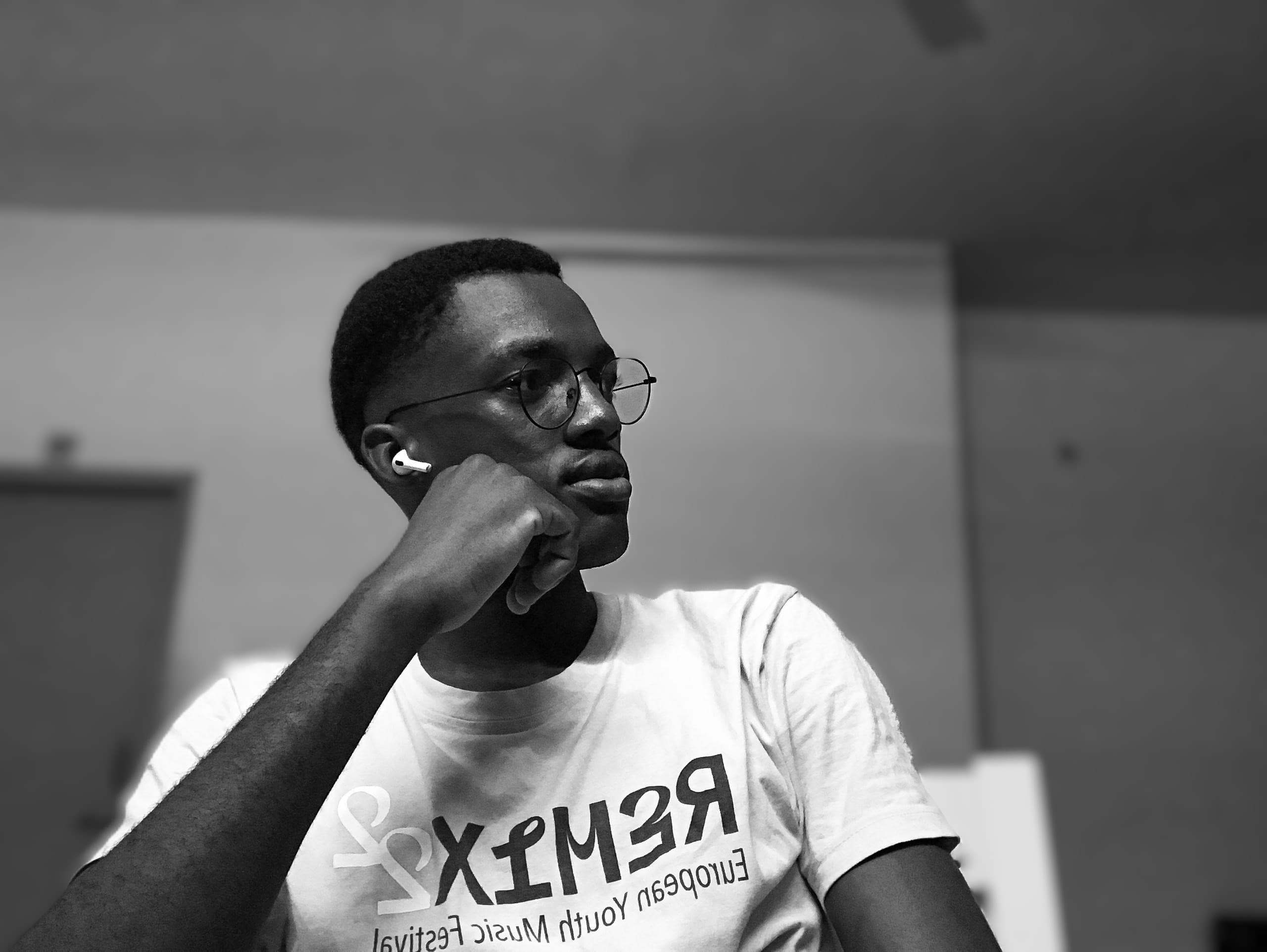 Self, black and white
